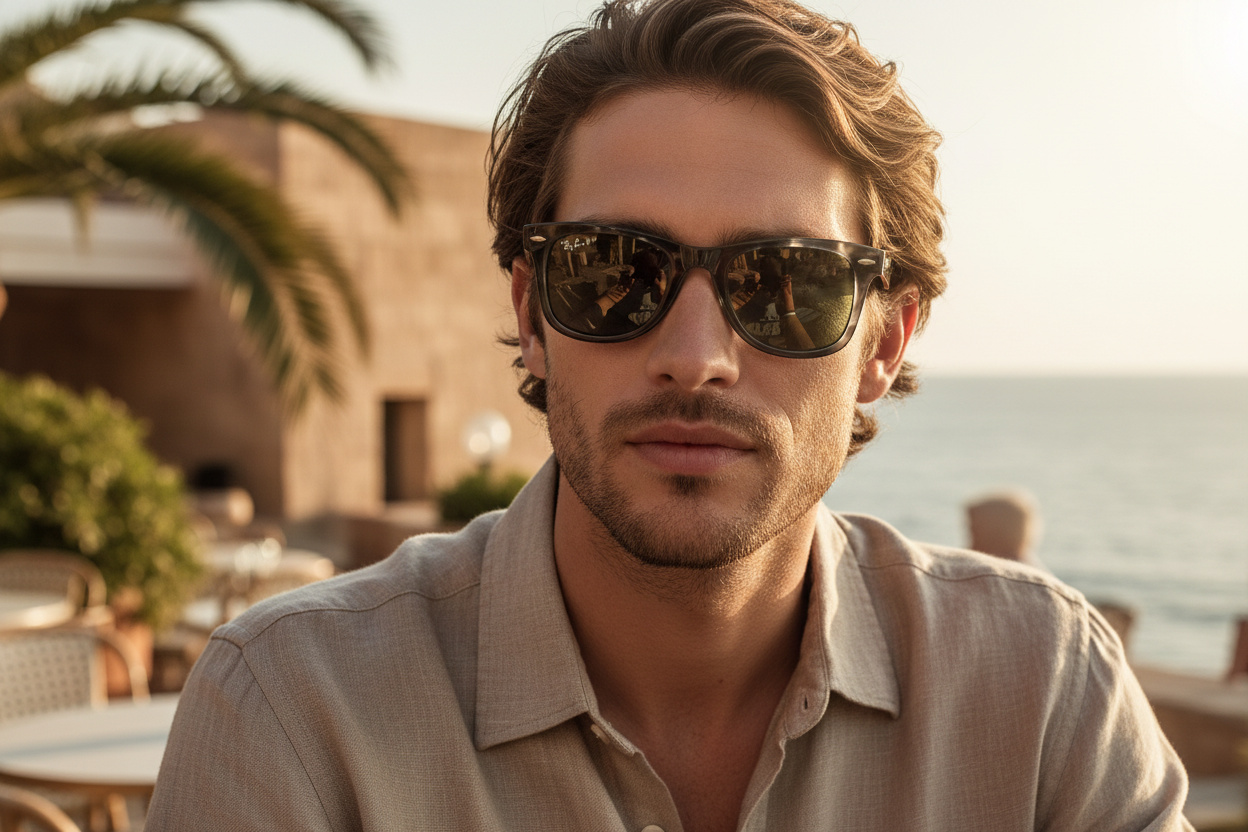 Vooraanzicht Ray-Ban WAYFARER (RB2140 - 1333G6)
