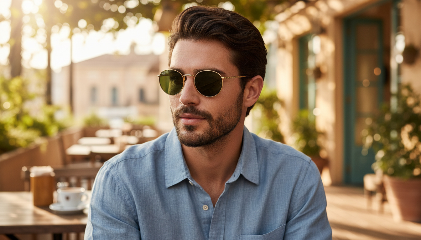 Vooraanzicht Ray-Ban NEW ROUND (RB3637 - 919631)
