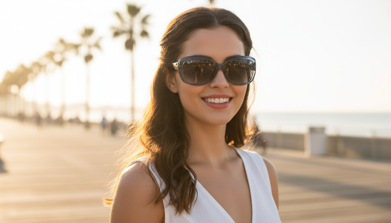 Vooraanzicht Ray-Ban JACKIE OHH (RB4101 - 659278)