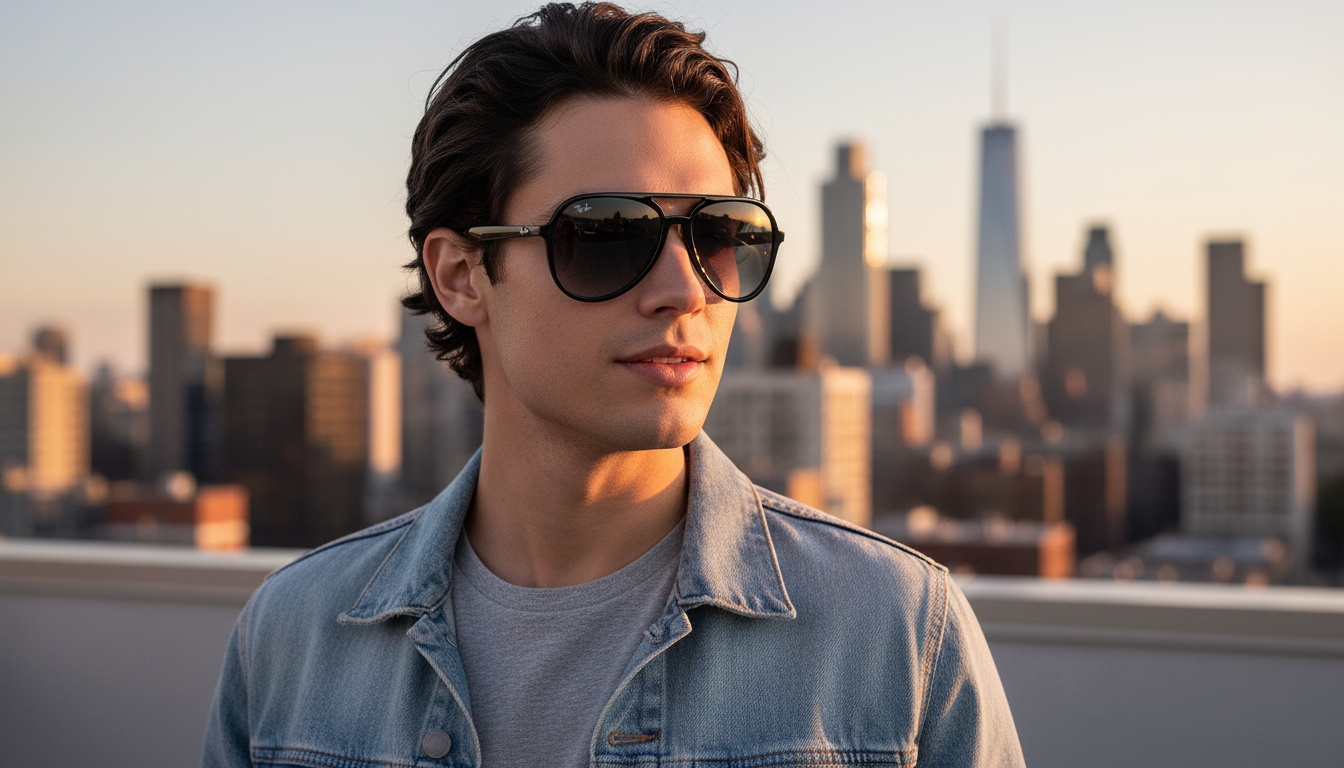 Vooraanzicht Ray-Ban RB4376 (601/8G)