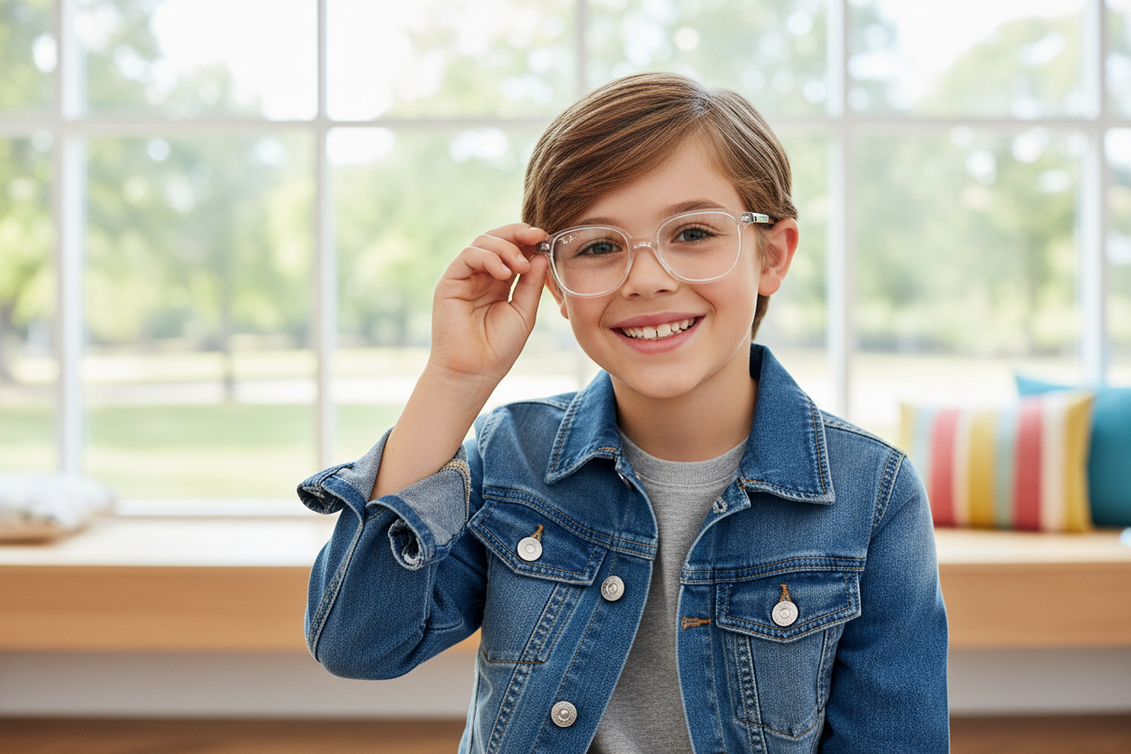 Vooraanzicht Ray-Ban Kids JUNIOR LEONARD (RY9093V - 3541)