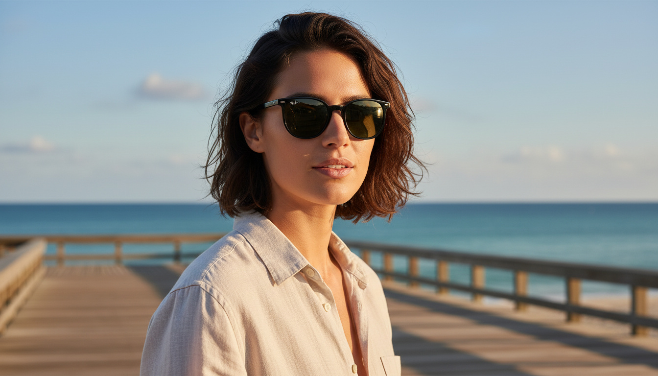 Vooraanzicht Ray-Ban ELLIOT (RB2197 - 901/31)