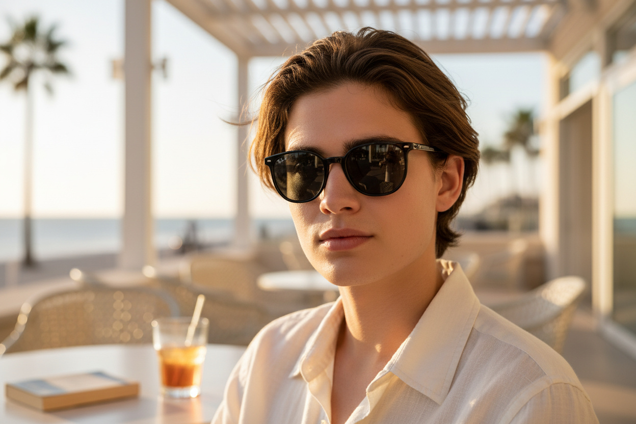 Vooraanzicht Ray-Ban ELLIOT (RB2197 - 901/48)