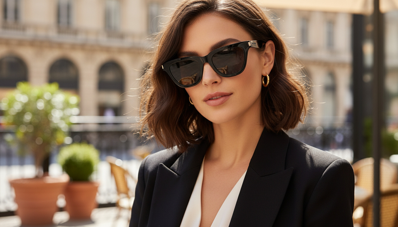 Vooraanzicht Saint Laurent SL 462 SULPICE (001)