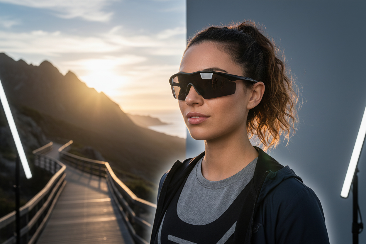 Vooraanzicht Oakley M FRAME STRIKE (OO9060 - 11-162)