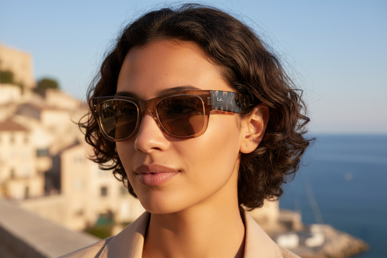 Vooraanzicht Ray-Ban MEGA WAYFARER (RB0840S - 663693)