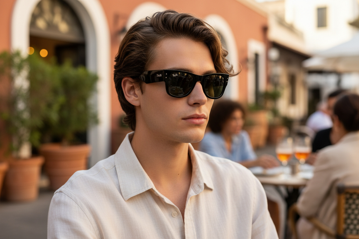 Vooraanzicht Ray-Ban MEGA WAYFARER (RB0840S - 901/31)
