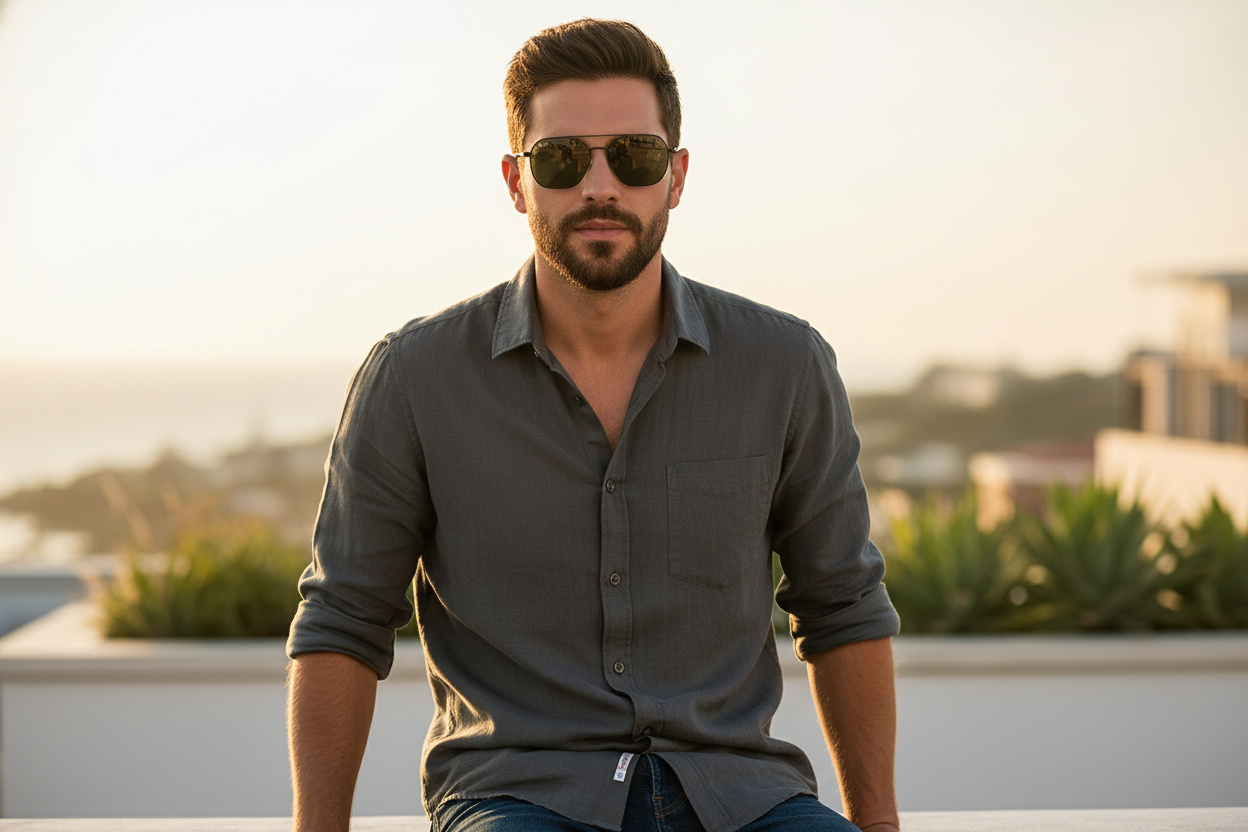 Vooraanzicht Ray-Ban JIM (RB3694 - 002/71)