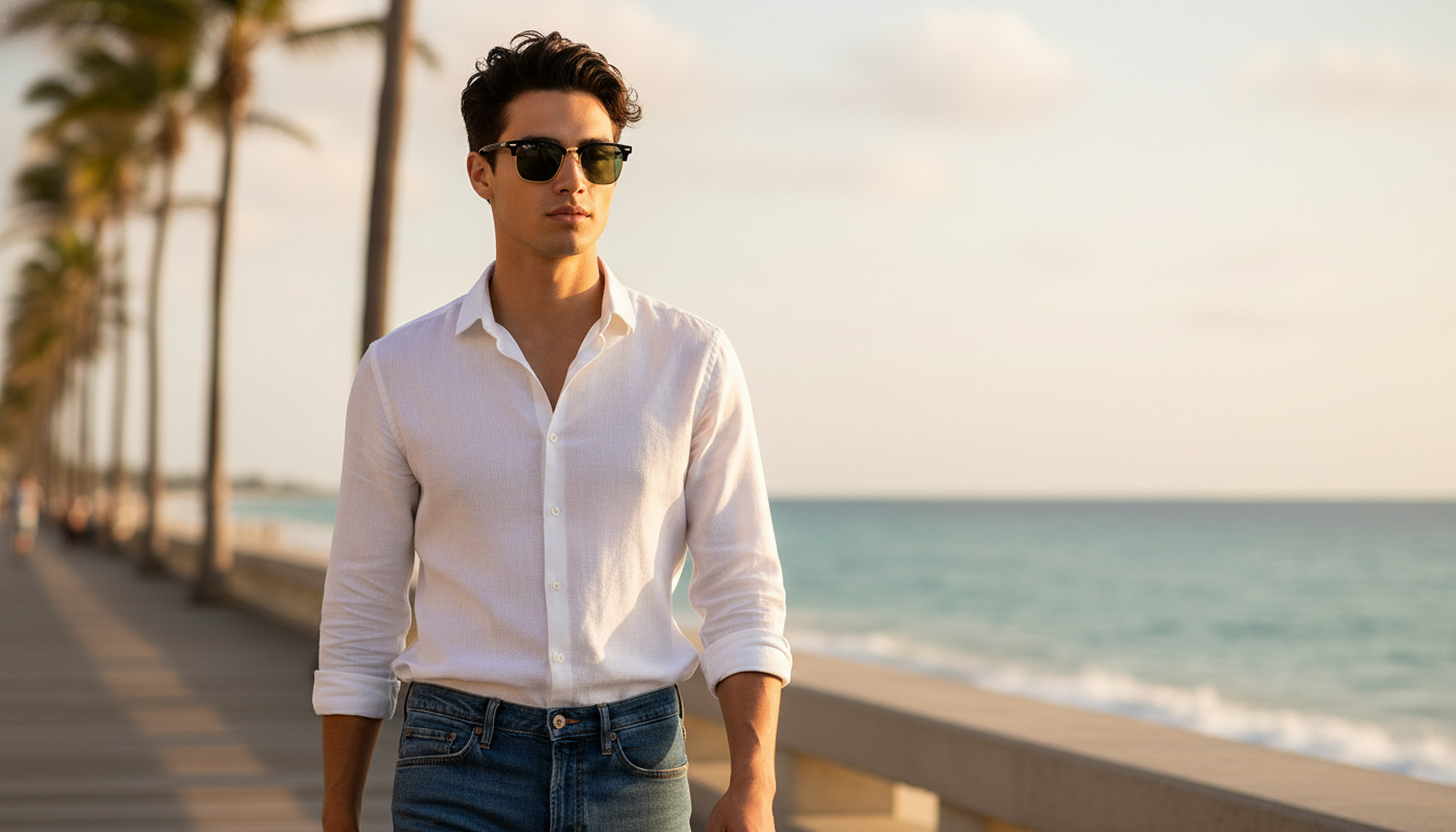 Vooraanzicht Ray-Ban NEW CLUBMASTER (RB4416 - 601/31)