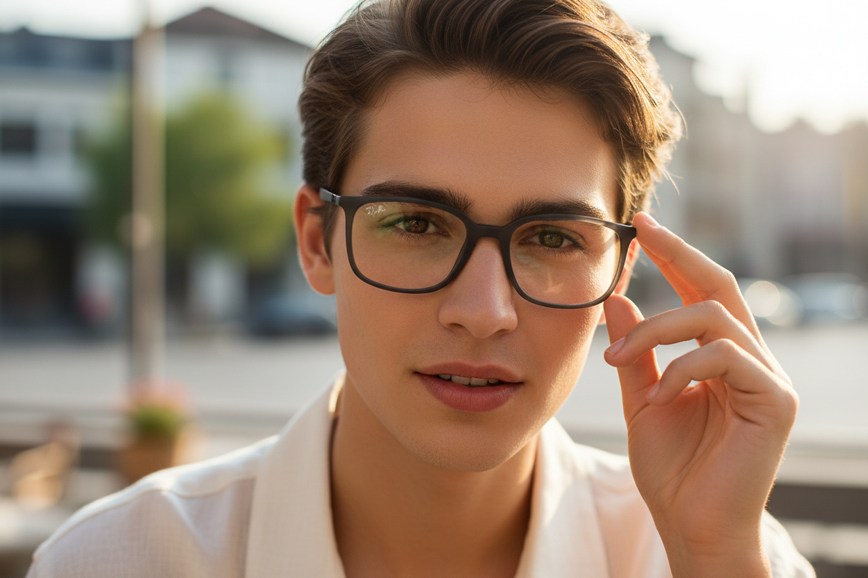 Vooraanzicht Ray-Ban RX7208 (8063)