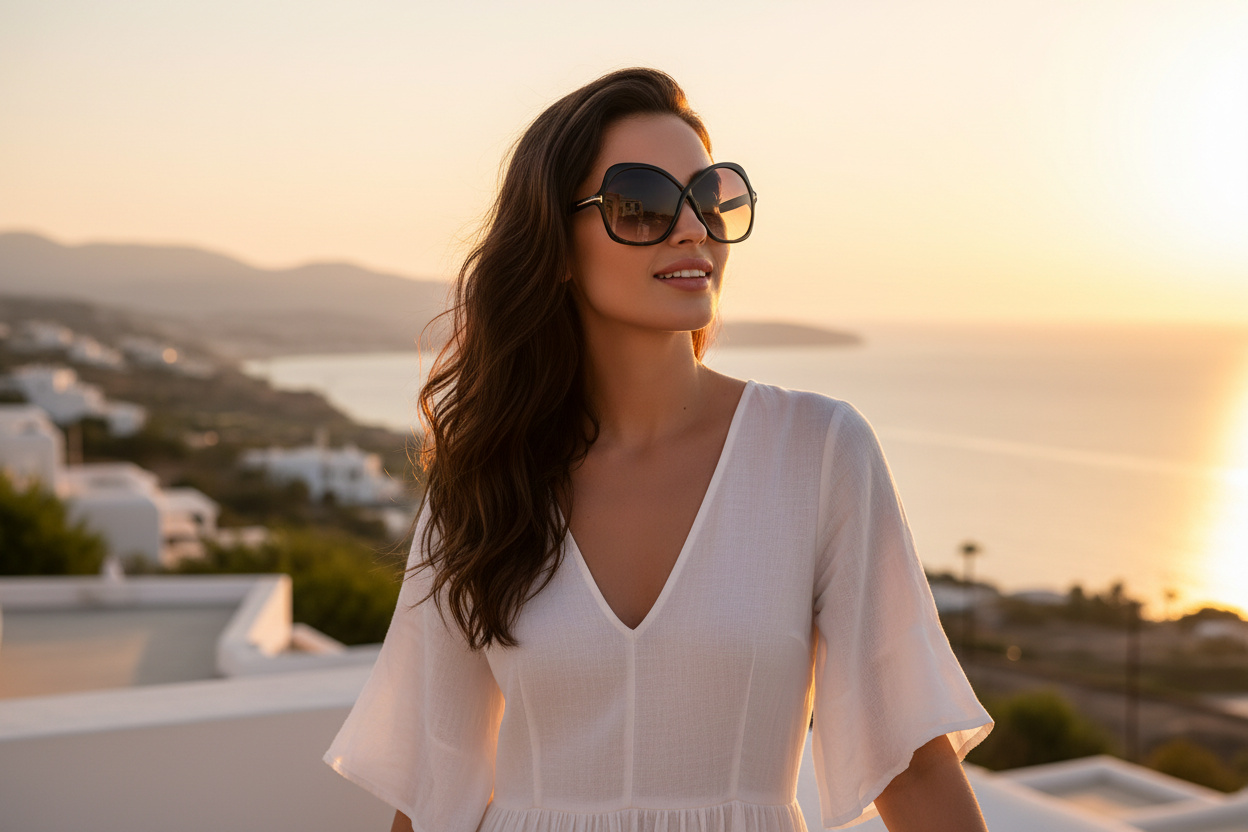 Vooraanzicht Tom Ford ROSEMIN (FT1013 - 01B)