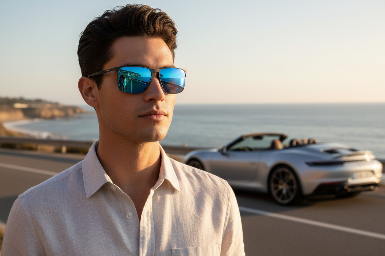 Vooraanzicht Porsche Design P8964 (D)