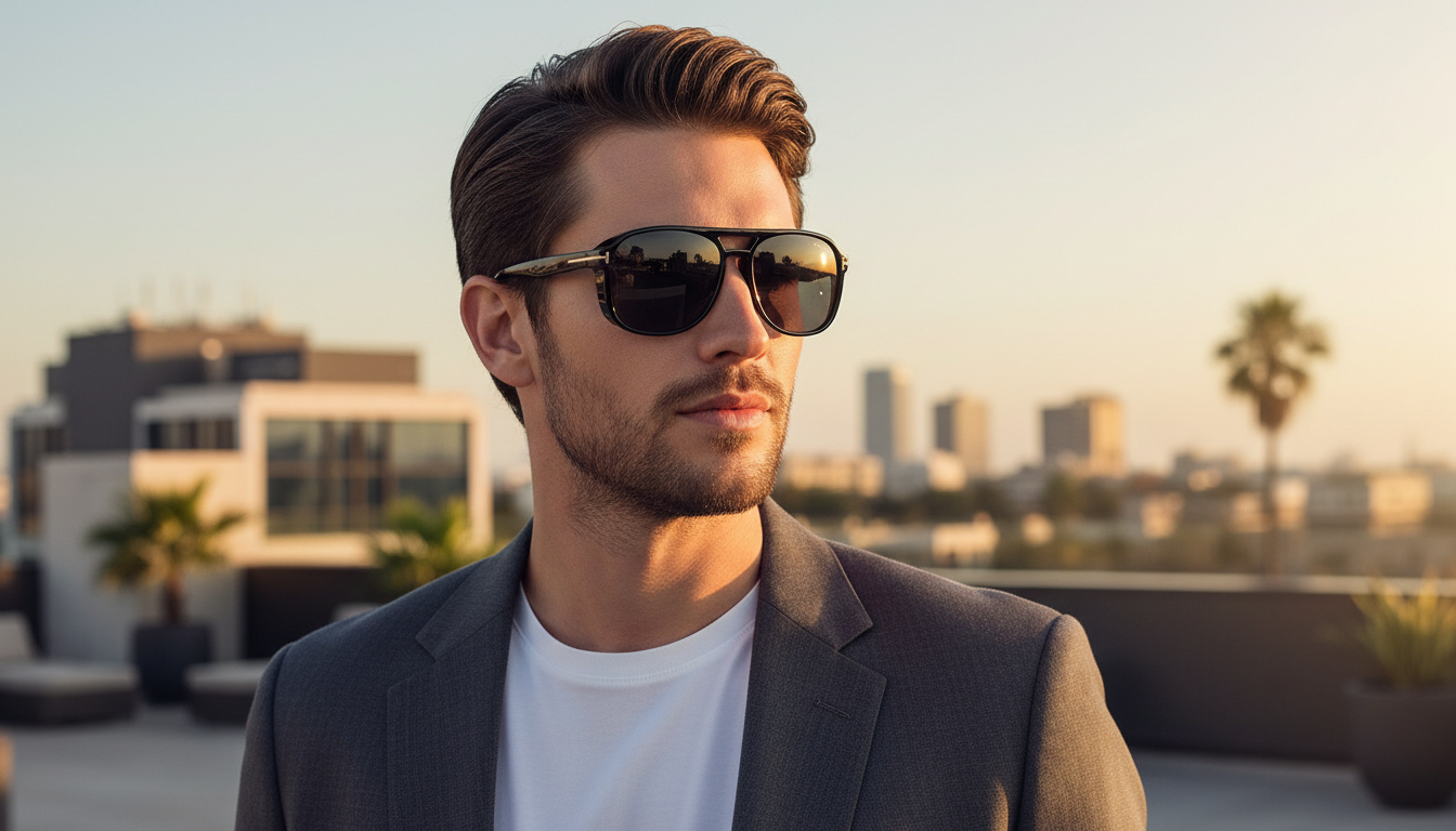 Vooraanzicht Tom Ford ROSCO (FT1022 - 01A)