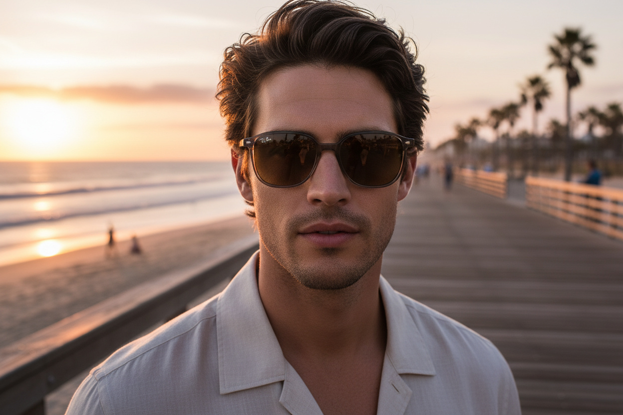 Vooraanzicht Ray-Ban LEONARD (RB2193 - 138085)