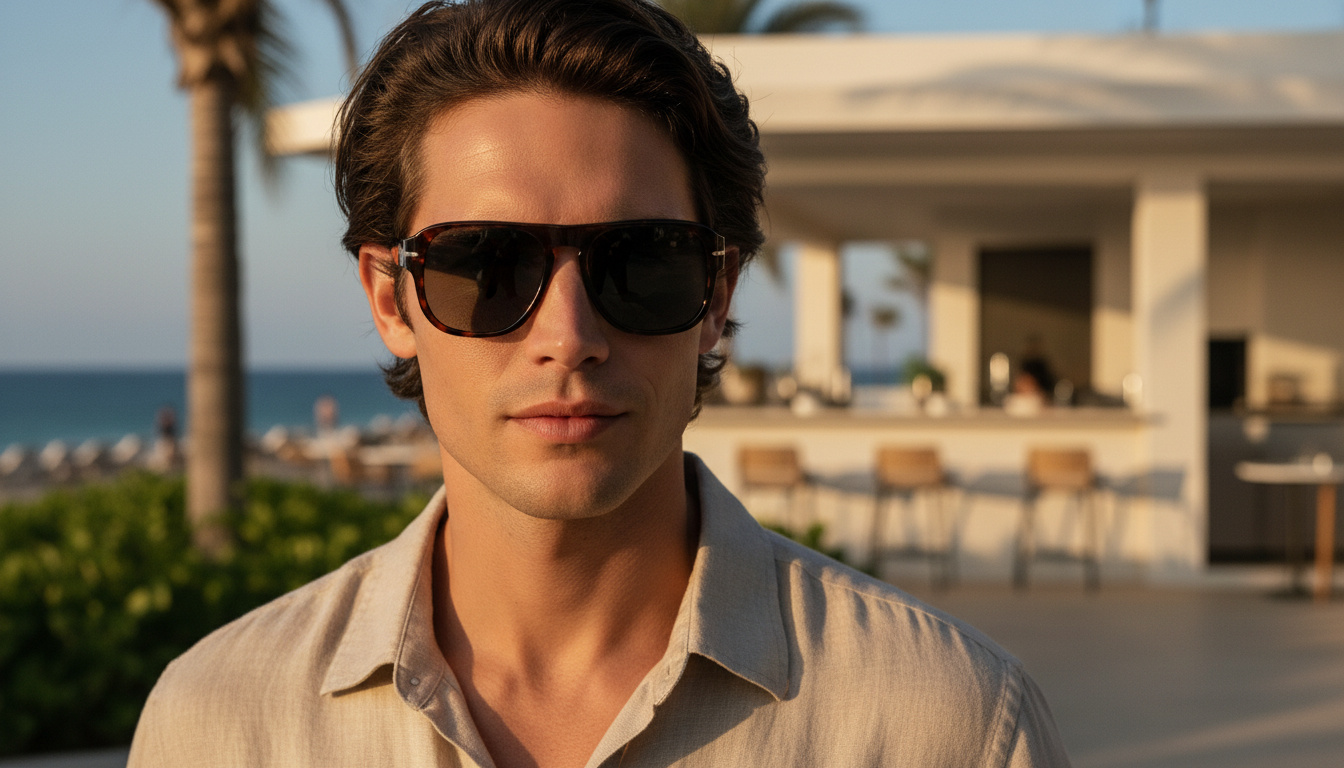Vooraanzicht Persol JEAN (PO3310S - 24/B1)