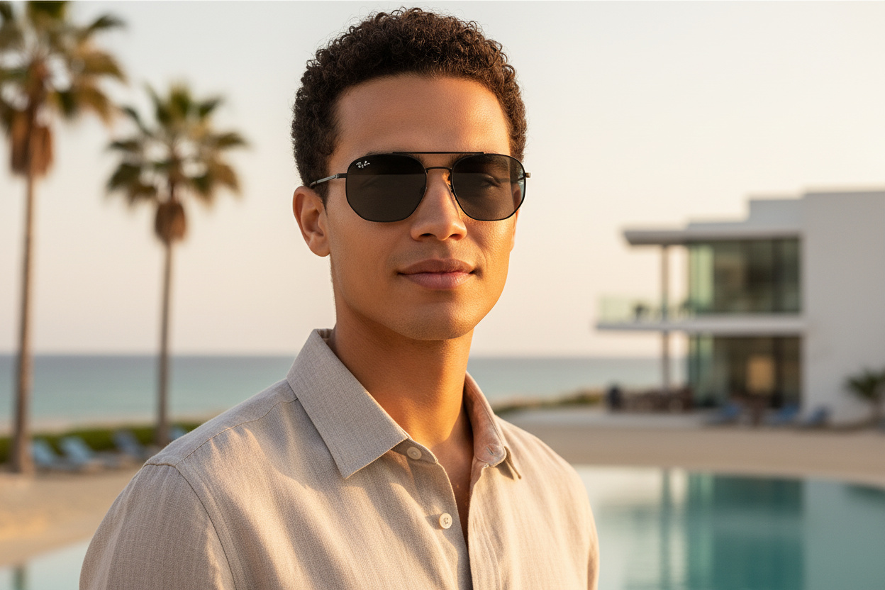 Vooraanzicht Ray-Ban RB3707 (9257R5)