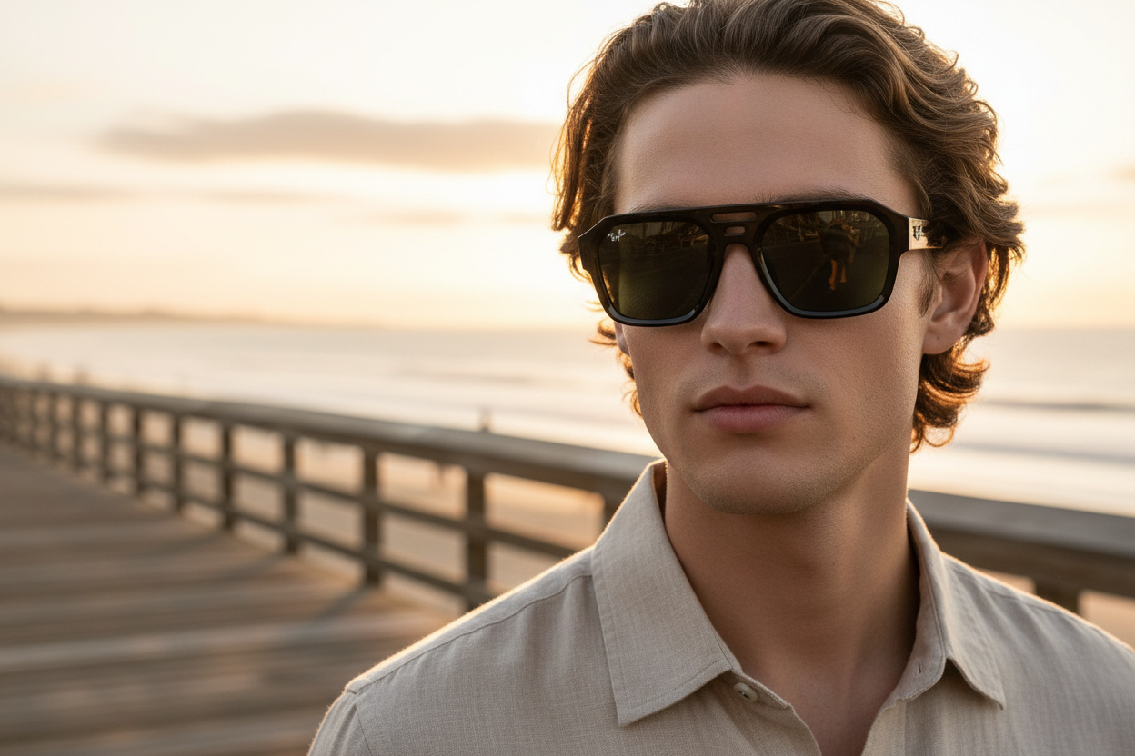 Vooraanzicht Ray-Ban CORRIGAN (RB4397 - 667771)