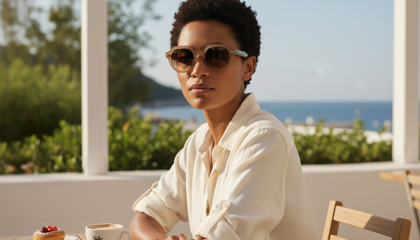 Vooraanzicht Ray-Ban GINA (RB4399 - 616651)
