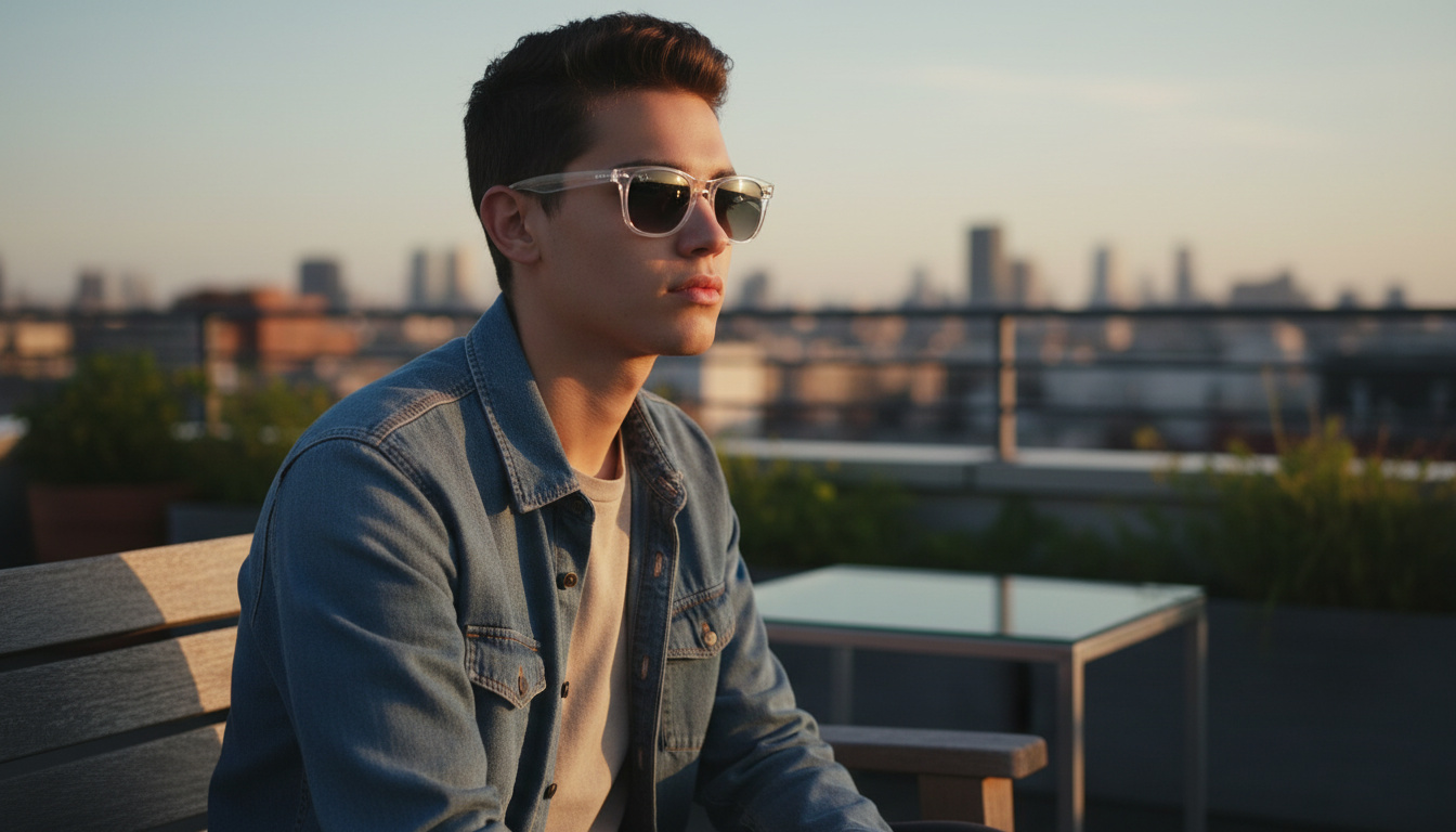 Vooraanzicht Ray-Ban NEW WAYFARER (RB2132 - 677432)