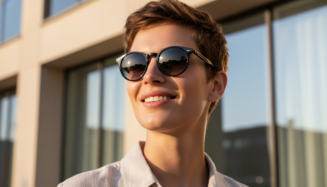 Vooraanzicht Ray-Ban RB2180 (601/11)