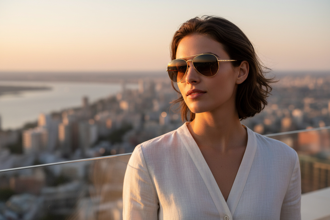 Vooraanzicht Ray-Ban NEW AVIATOR (RB3625 - 001/51)