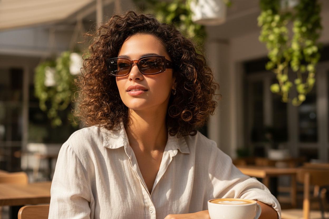 Vooraanzicht Ray-Ban KILIANE (RB4395 - 667873)