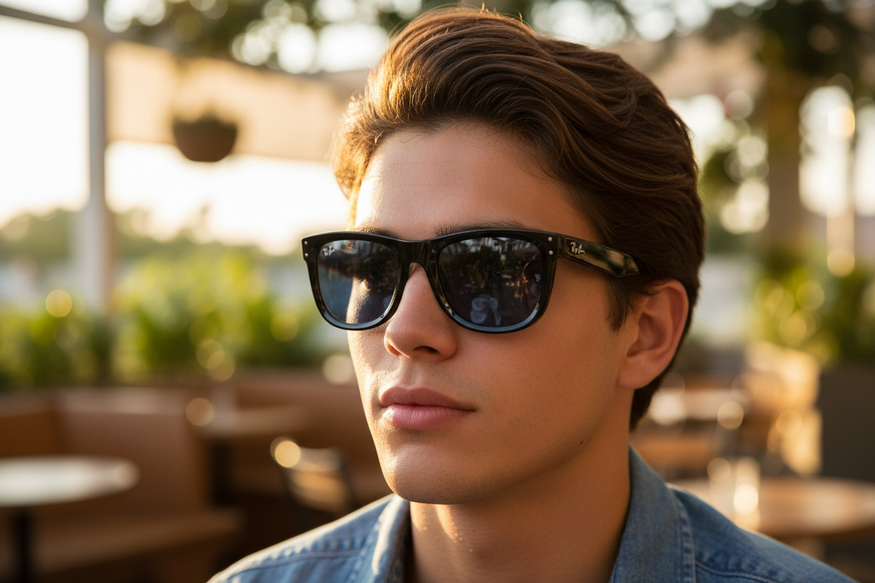 Vooraanzicht Ray-Ban WAYFARER REVERSE (RBR0502S - 667772)