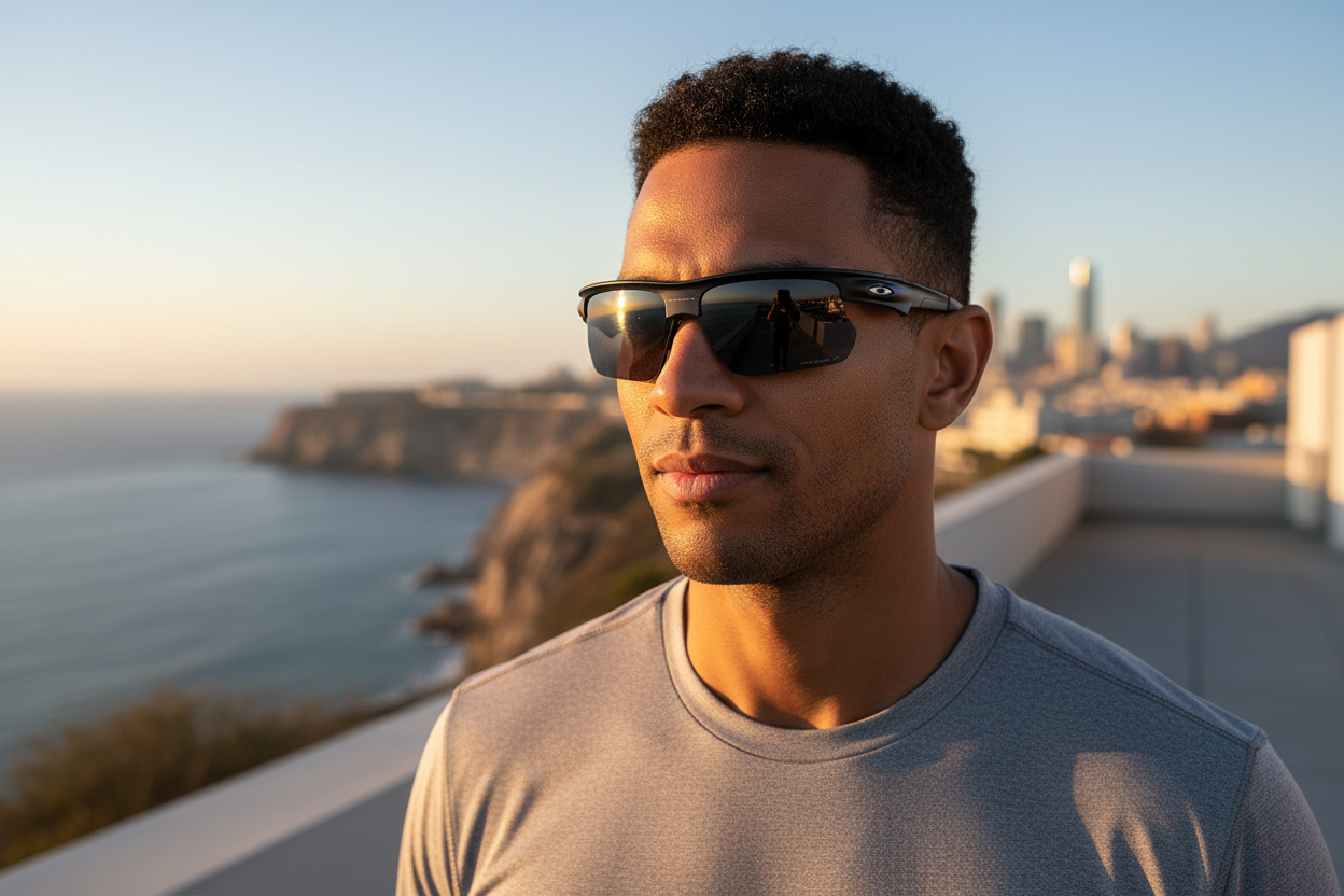 Vooraanzicht Oakley BISPHAERA (OO9400 - 940001)