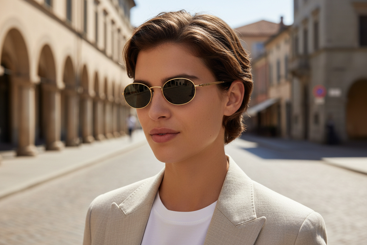Vooraanzicht Persol IDA (PO1018S - 1129R5)