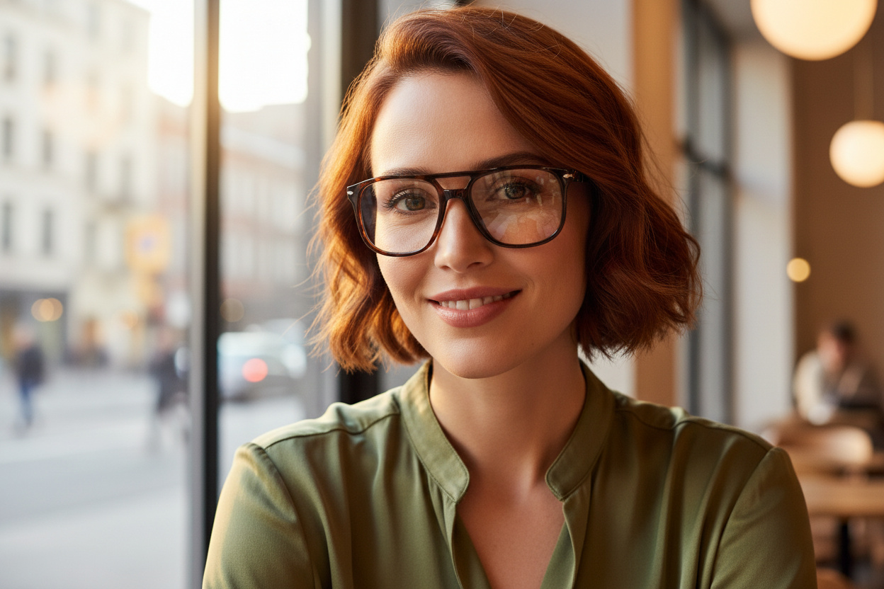 Vooraanzicht Persol GRETA (PO3329V - 24)