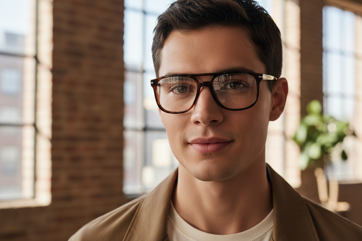 Vooraanzicht Persol GRETA (PO3329V - 24)