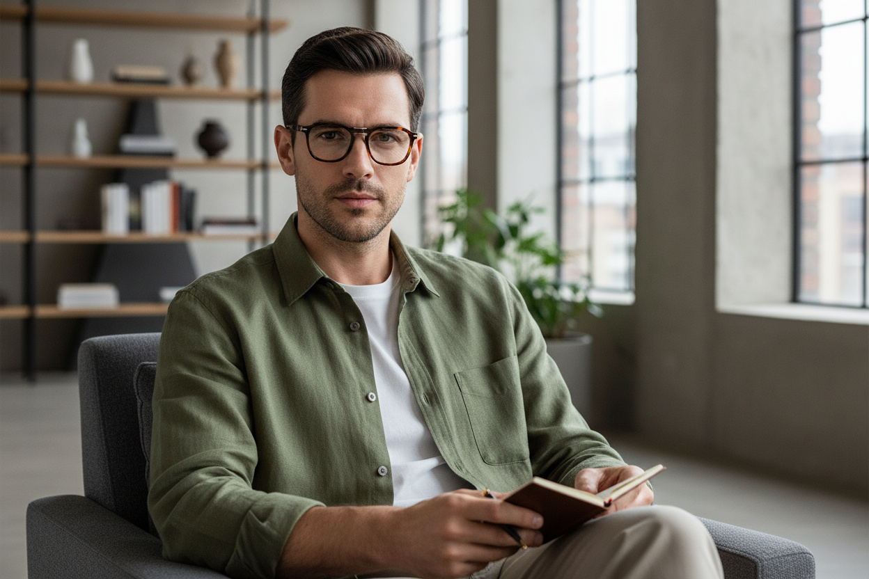 Vooraanzicht Persol RENE' (PO3345V - 24)