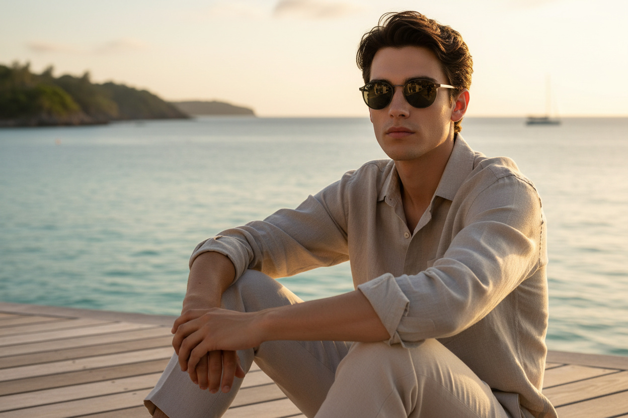 Vooraanzicht Ray-Ban RB3727D (004/8G)