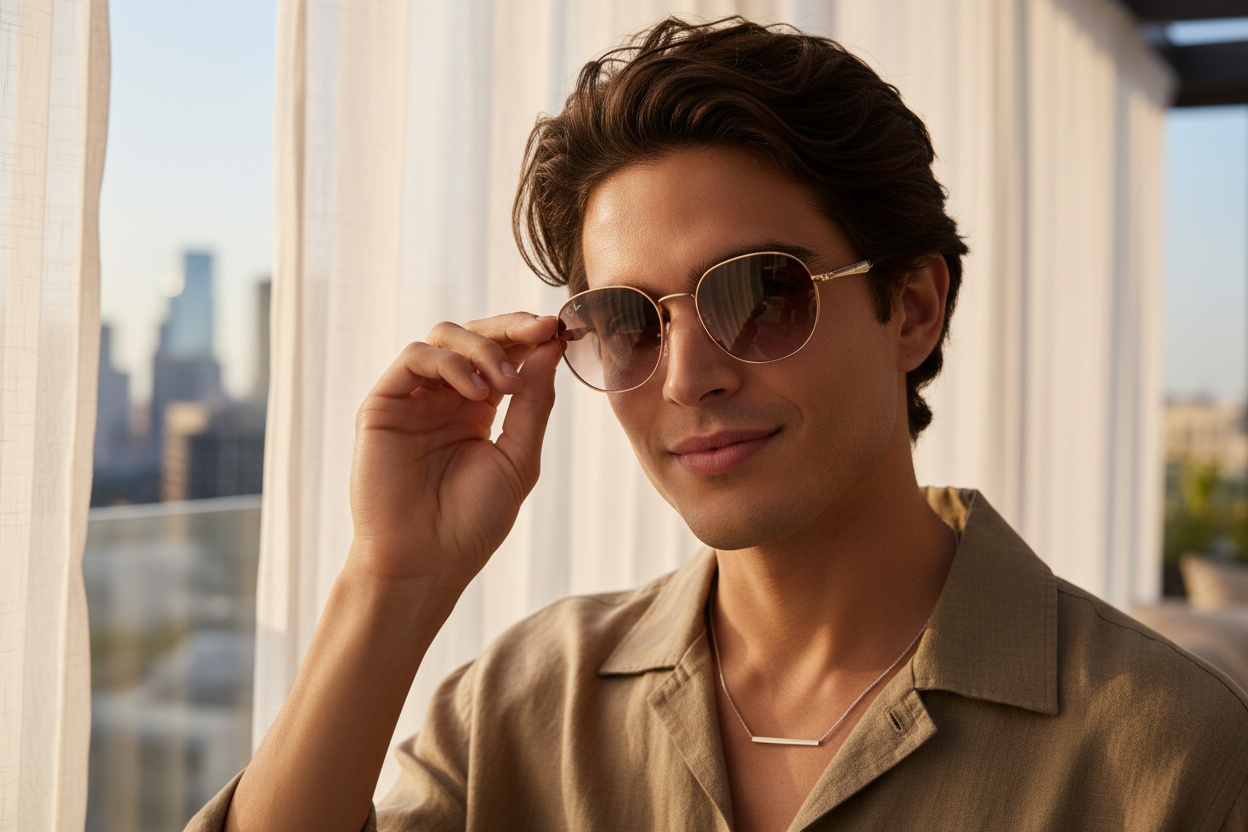 Vooraanzicht Ray-Ban RB3727D (9202I8)