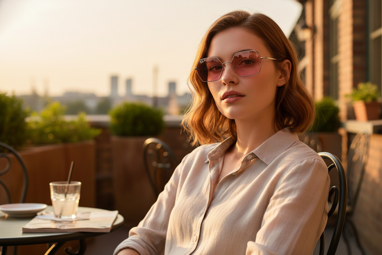 Vooraanzicht Ray-Ban YEVI (RB3728 - 004/84)