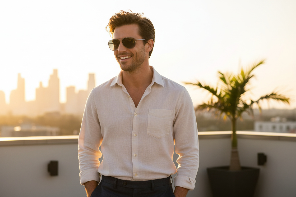 Vooraanzicht Ray-Ban BAIN BRIDGE (RB3735 - 004/78)