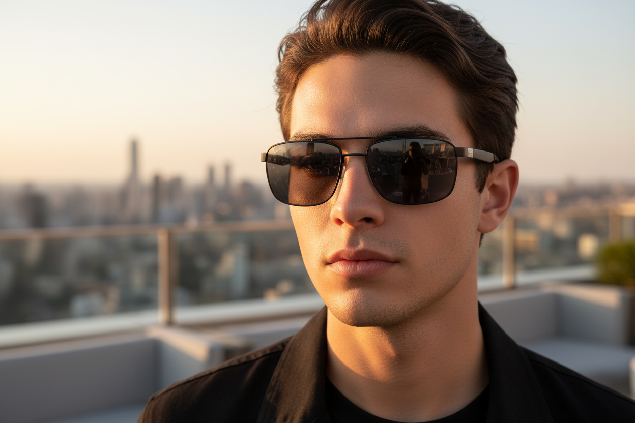 Vooraanzicht Ray-Ban RB3737CH (002/5J)