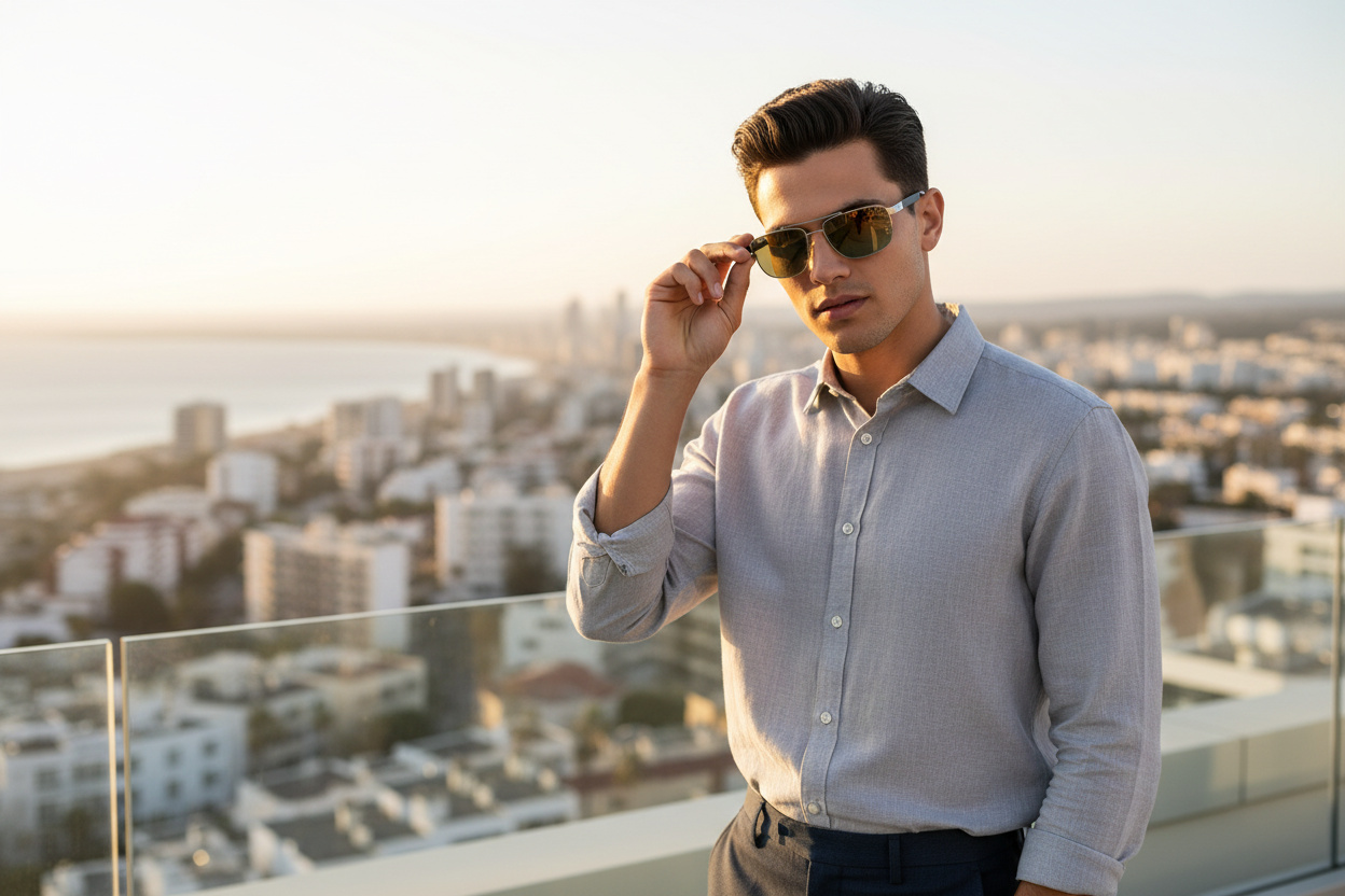 Vooraanzicht Ray-Ban RB3737CH (004/6O)