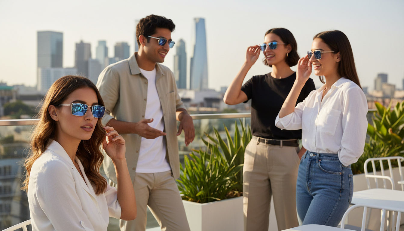 Vooraanzicht Ray-Ban EMY (RB3741 - 003/80)