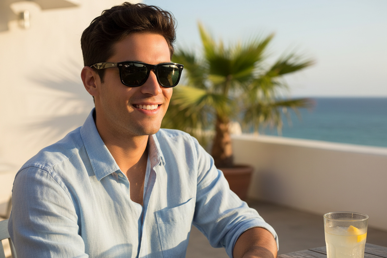 Vooraanzicht Ray-Ban RB4260D (601/71)