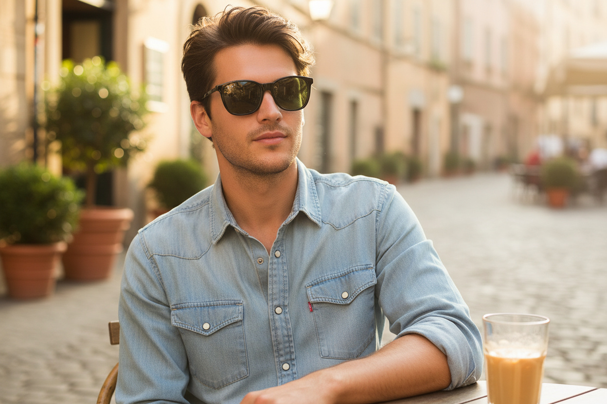 Vooraanzicht Ray-Ban RB4333D (601/9A)