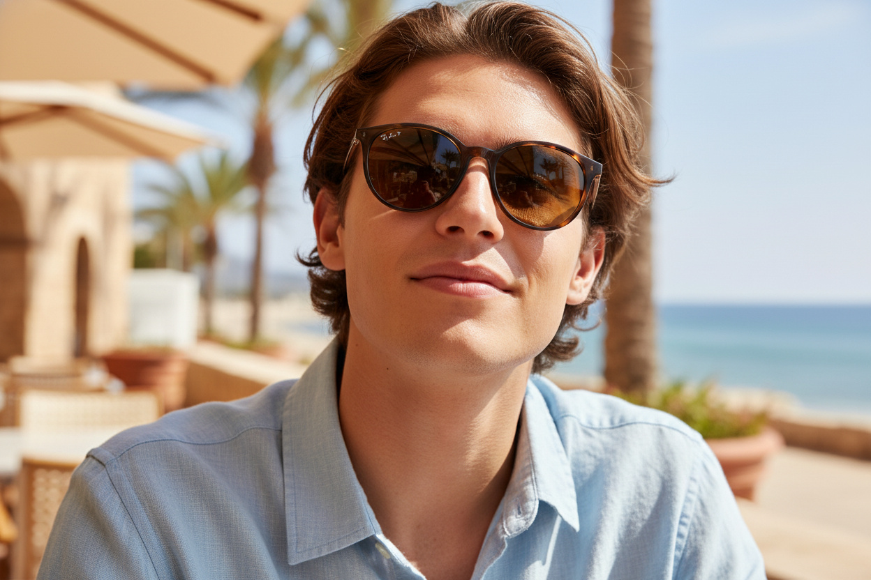 Vooraanzicht Ray-Ban RB4334D (710/83)