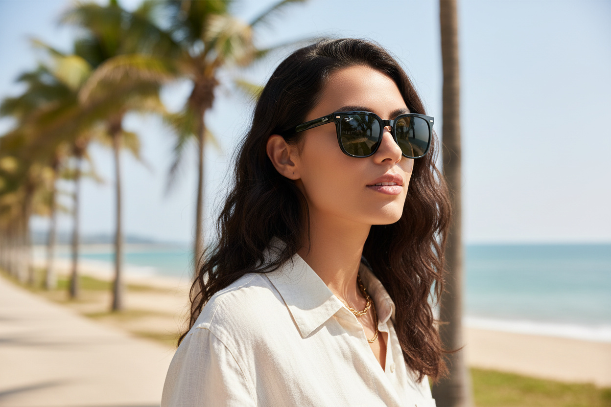 Vooraanzicht Ray-Ban RB4401D (601/71)