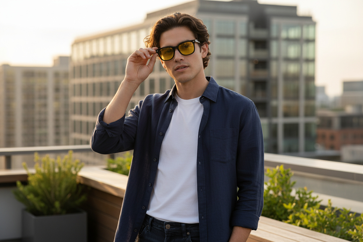 Vooraanzicht Ray-Ban RB4401D (601/85)