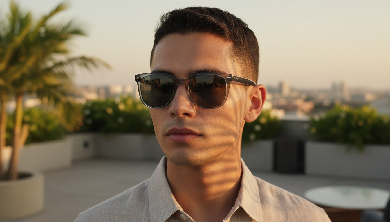 Vooraanzicht Ray-Ban RB4401D (659981)