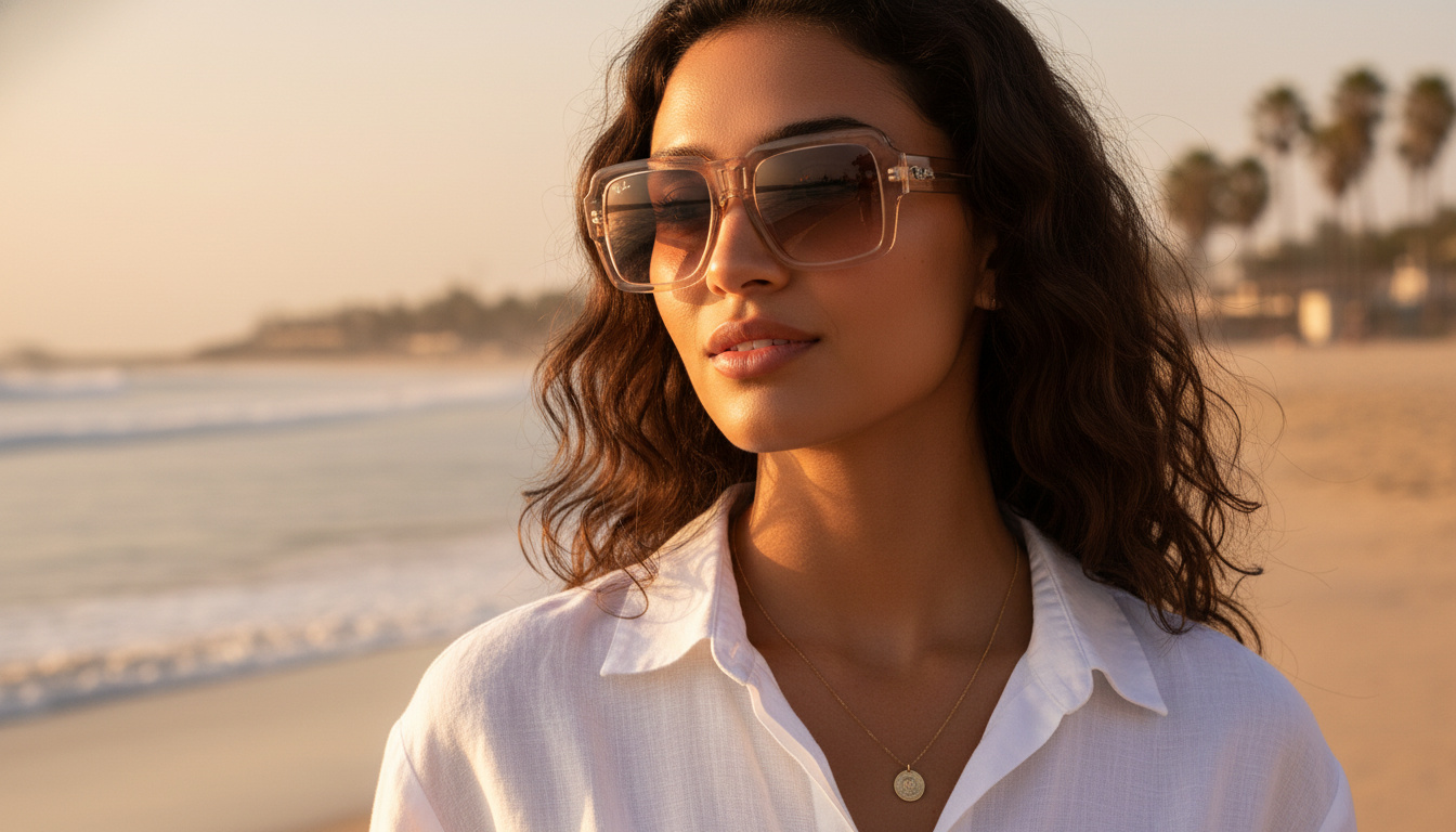 Vooraanzicht Ray-Ban MAGELLAN (RB4408 - 67278Z)