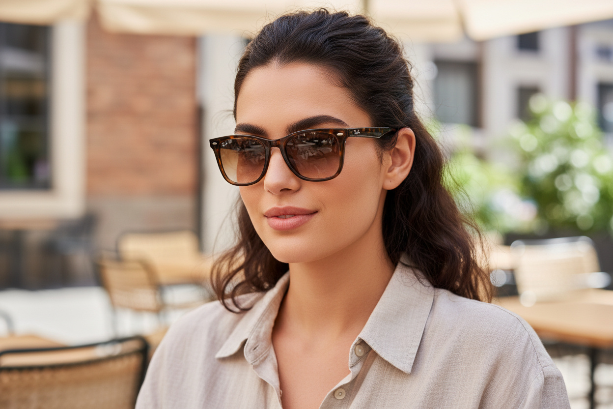 Vooraanzicht Ray-Ban RB4420 (710/13)
