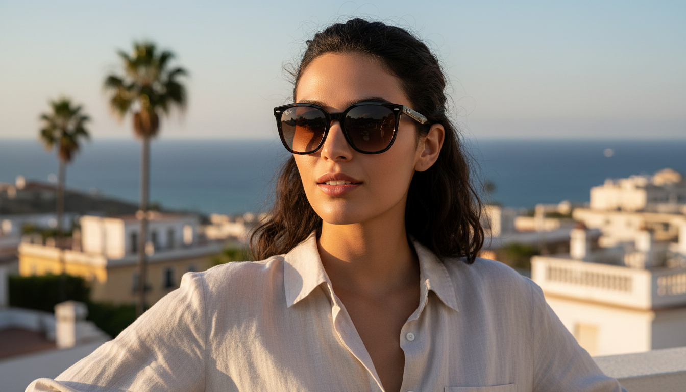 Vooraanzicht Ray-Ban RB4423D (714/13)