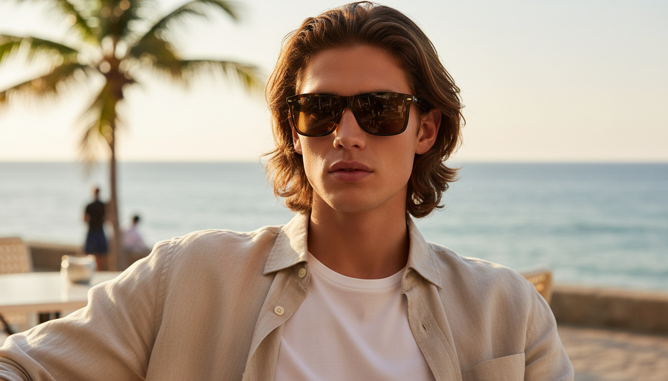 Vooraanzicht Ray-Ban BOYFRIEND TWO (RB4547 - 710/57)