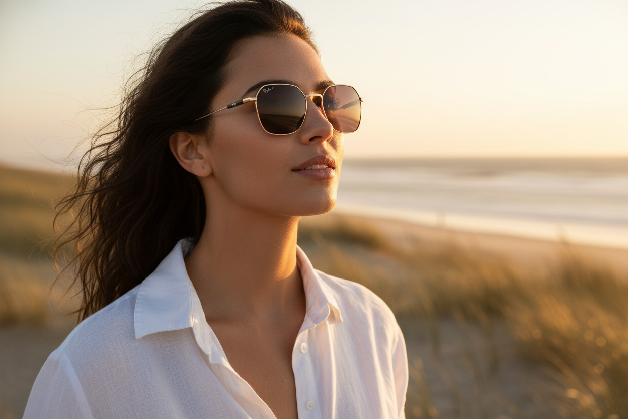 Vooraanzicht Ray-Ban JIM TITANIUM (RB8094 - 9266AF)